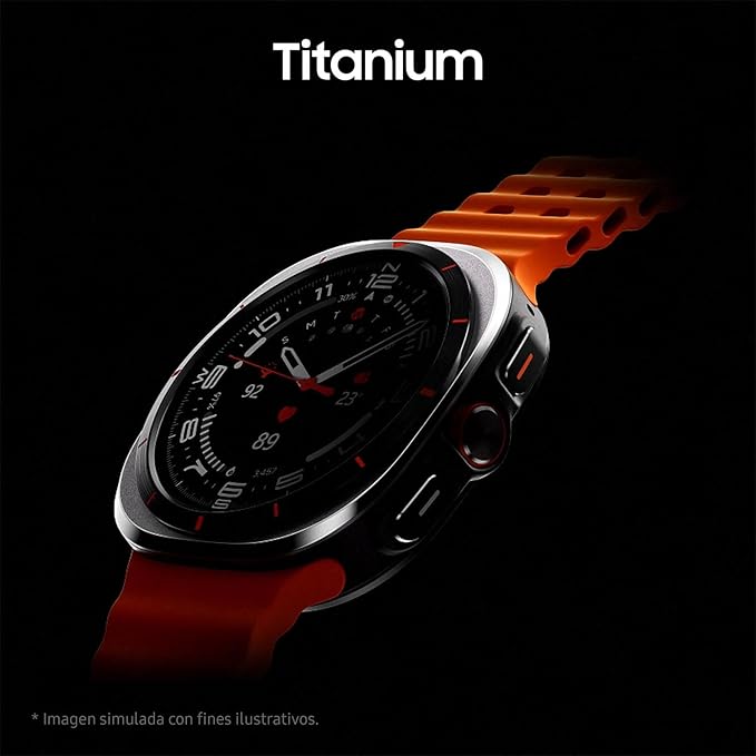 Samsung Galaxy Watch Ultra LTE 47mm + Cargador - Smartwatch, Control de Salud, Seguimiento Deportivo, Titanio. ¡Descubre lo último en tecnología wearable con el Samsung Galaxy Watch Ultra LTE de 47mm! Con funciones avanzadas de control de salud y seguimiento deportivo, este smartwatch de titanio es el compañero perfecto para tu estilo de vida activo. ¡No esperes más y consigue el tuyo ahora!